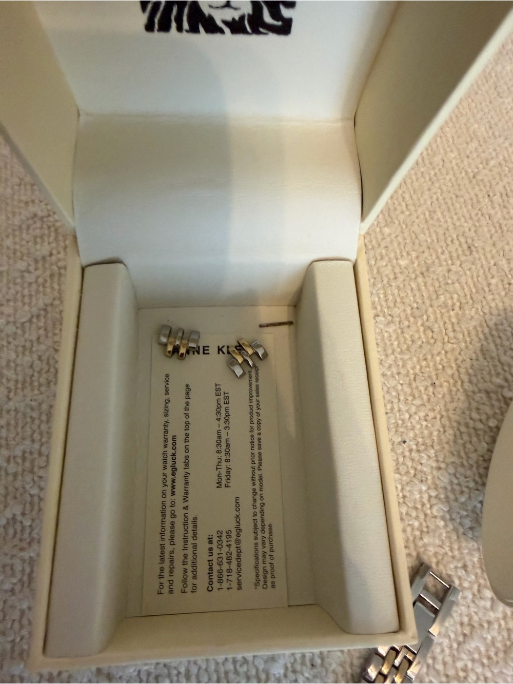 Anne Klein Round Watch - Picture 4 of 4